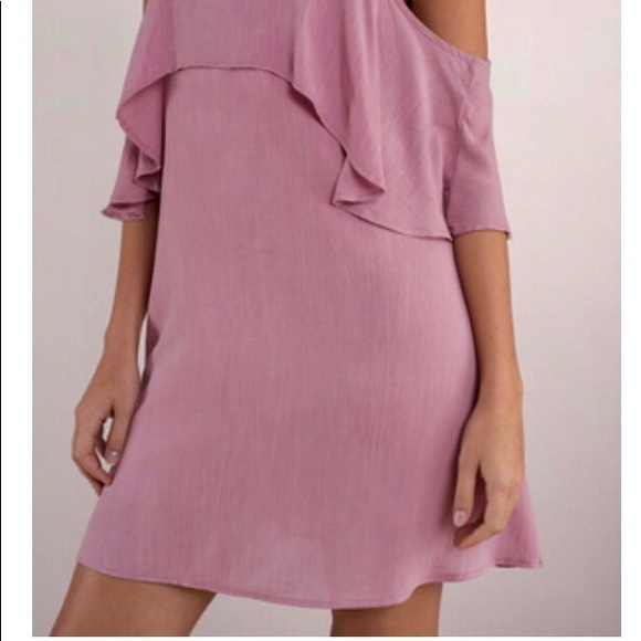 TOBI ‘Bare in mind mauve’ shift dress - Picture 4 of 6